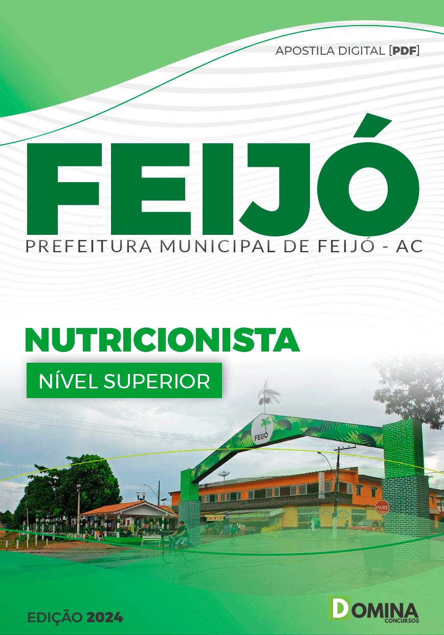 Apostila Pref Feijó AC 2024 Nutricionista