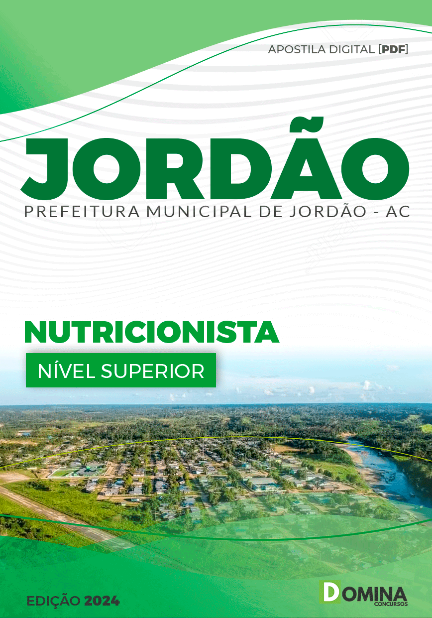Apostila Pref Jordão AC 2024 Nutricionista