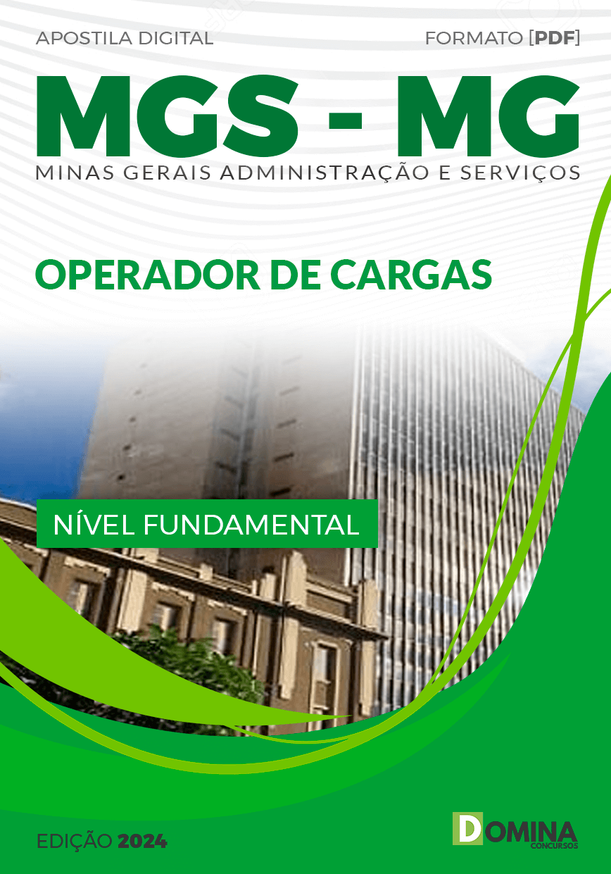 Apostila Concurso MGS MG 2024 Operador Cargas