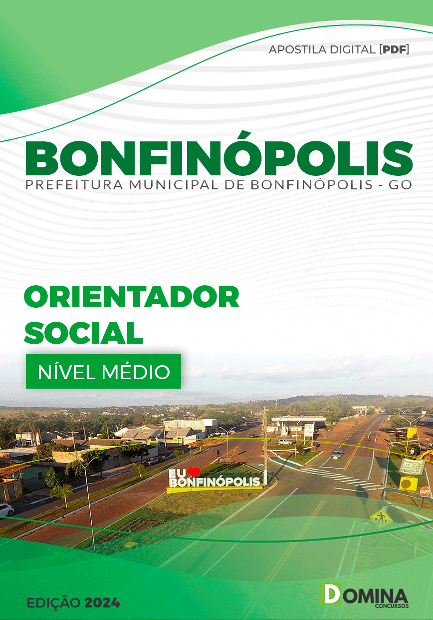 Apostila Pref Bonfinópolis GO 2024 Orientador Social
