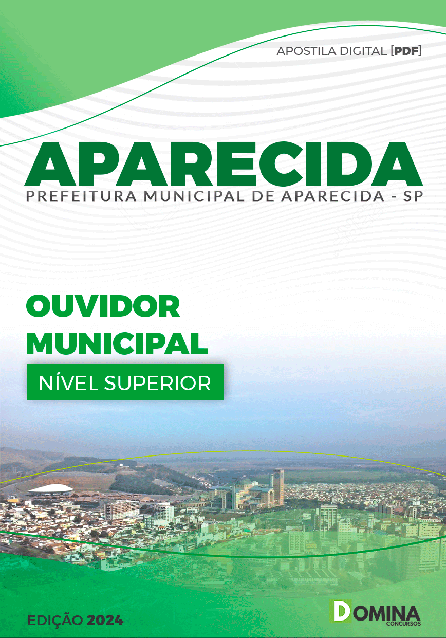Apostila Pref Aparecida SP 2024 Ouvidor Municipal