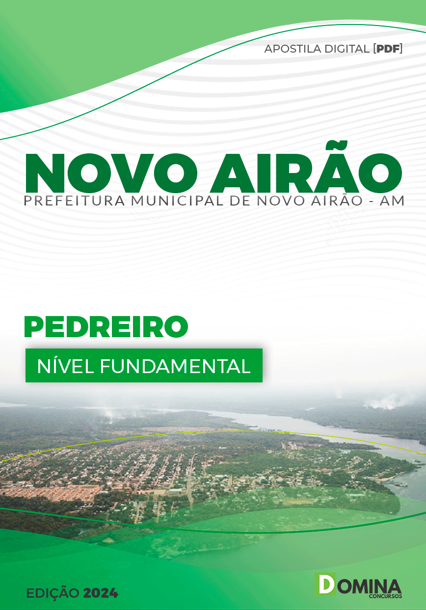 Apostila Pref Novo Airão AM 2024 Pedreiro