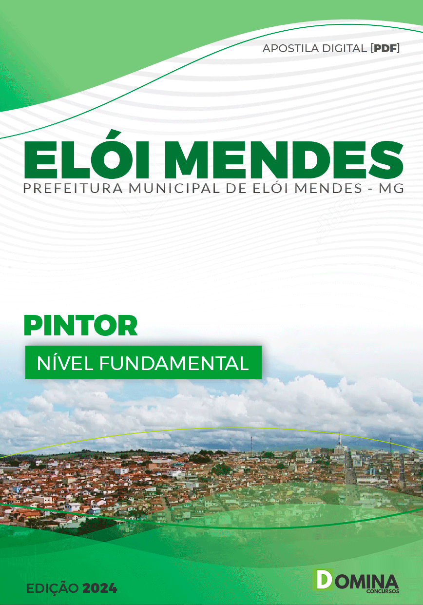 Apostila Pref Elói Mendes MG 2024 Pintor