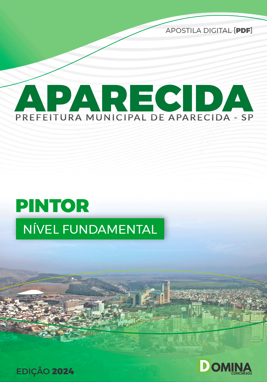 Apostila Pref Aparecida SP 2024 Pintor