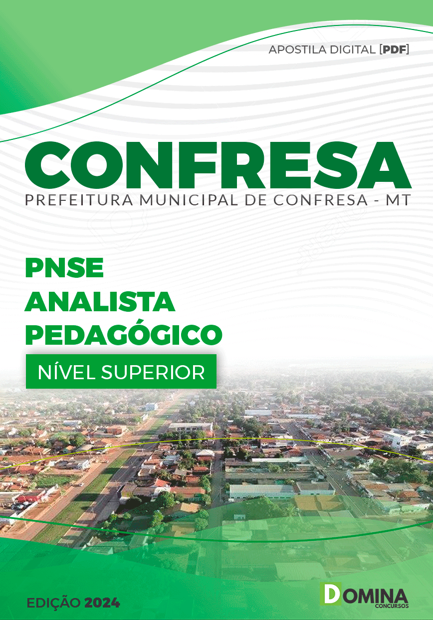 Apostila Pref Confresa MT 2024 Analista Pedagógico