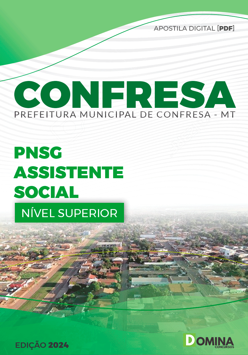 Apostila Pref Confresa MT 2024 Assistente Social