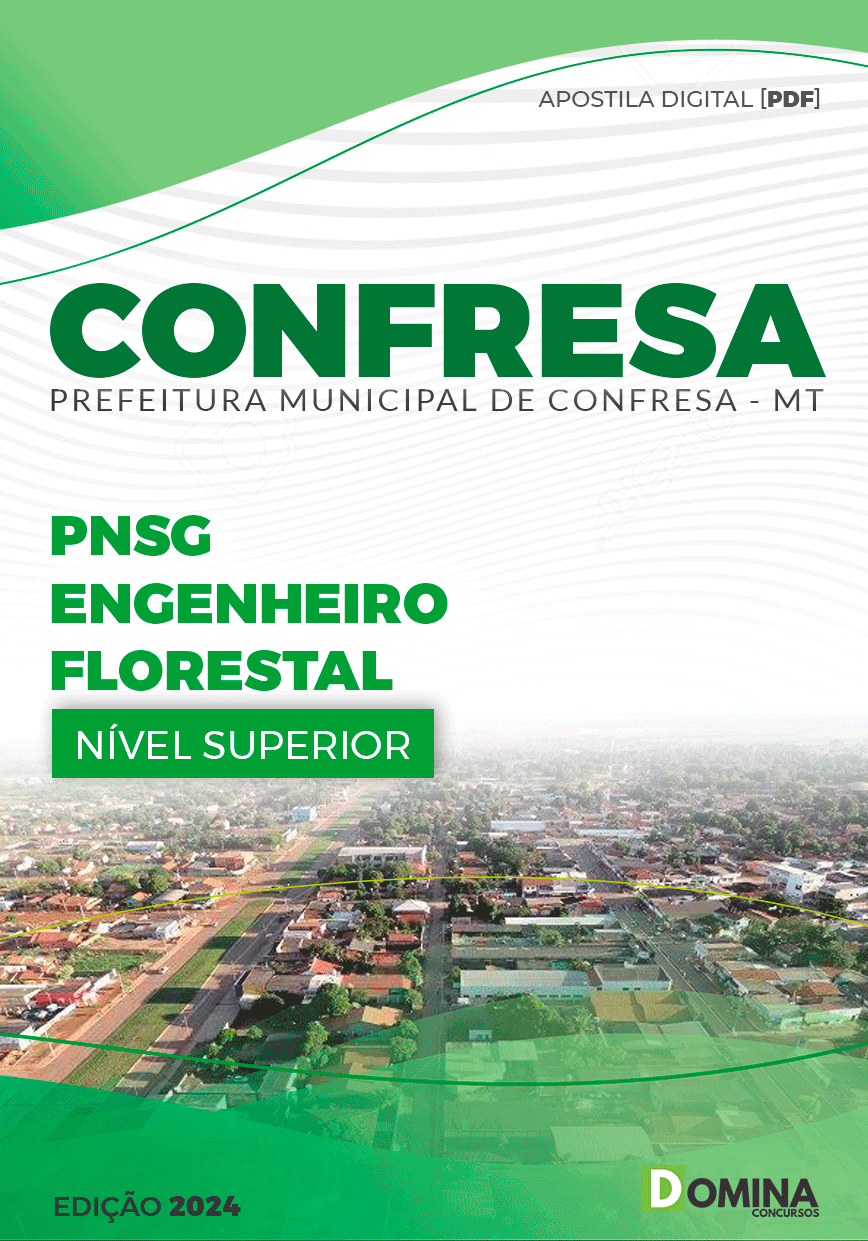 Apostila Pref Confresa MT 2024 Engenheiro Florestal