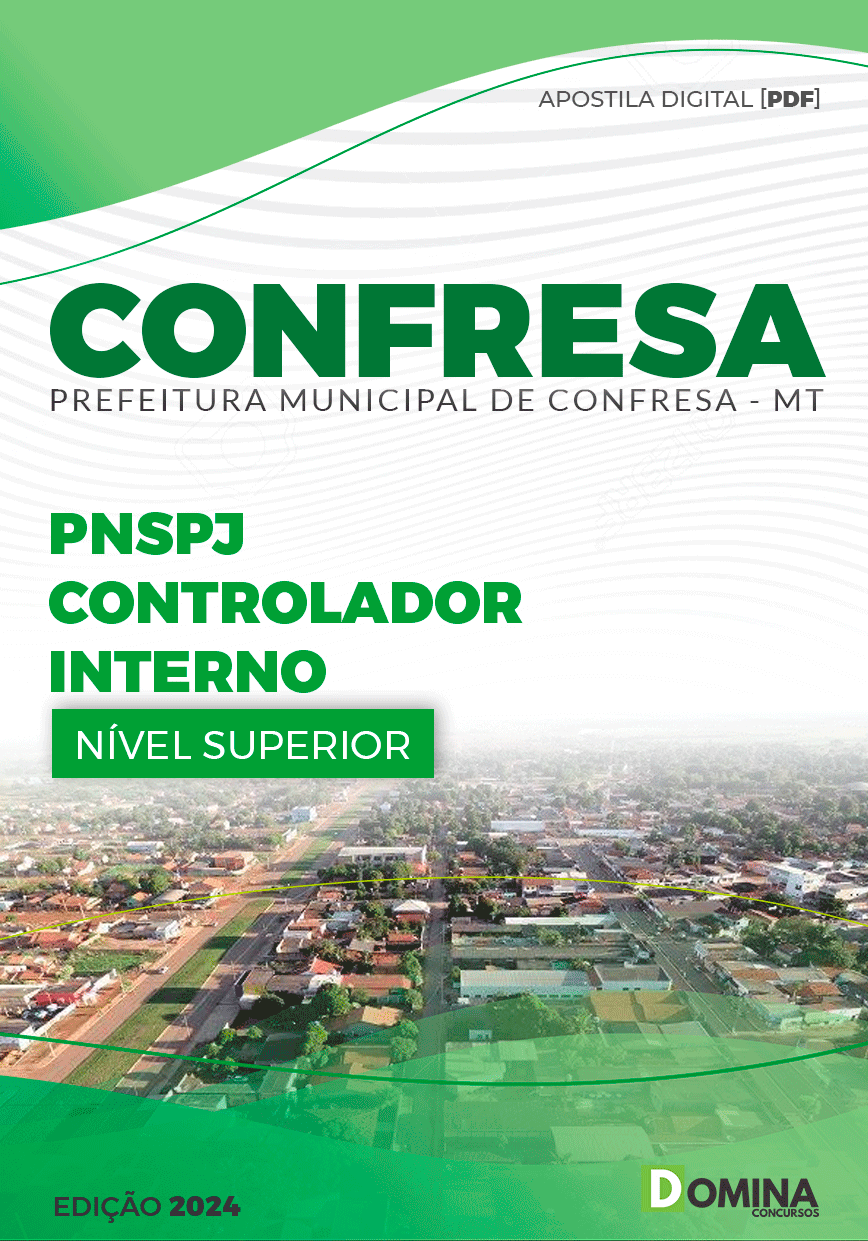 Apostila Pref Confresa MT 2024 Controlador Interno