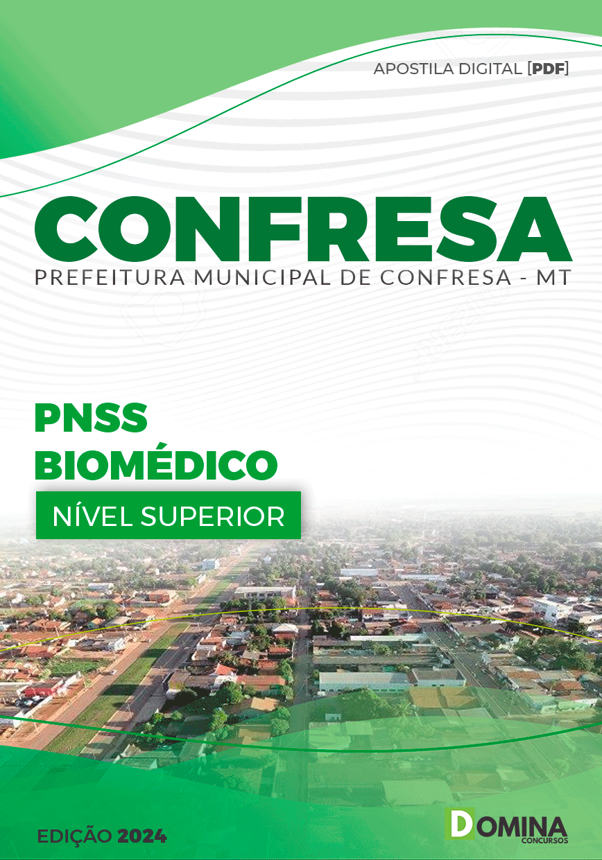 Apostila Pref Confresa MT 2024 Biomédico