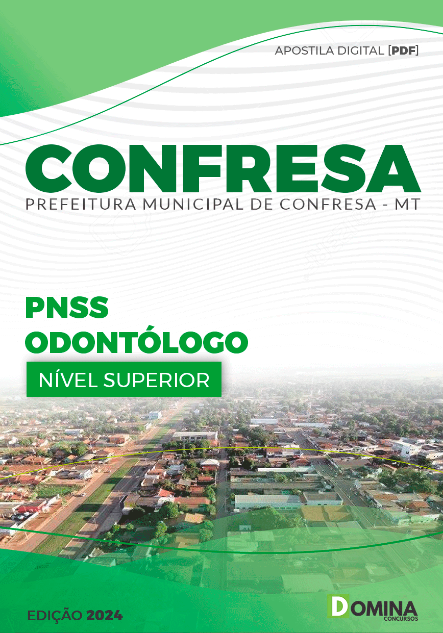 Apostila Pref Confresa MT 2024 Odontólogo