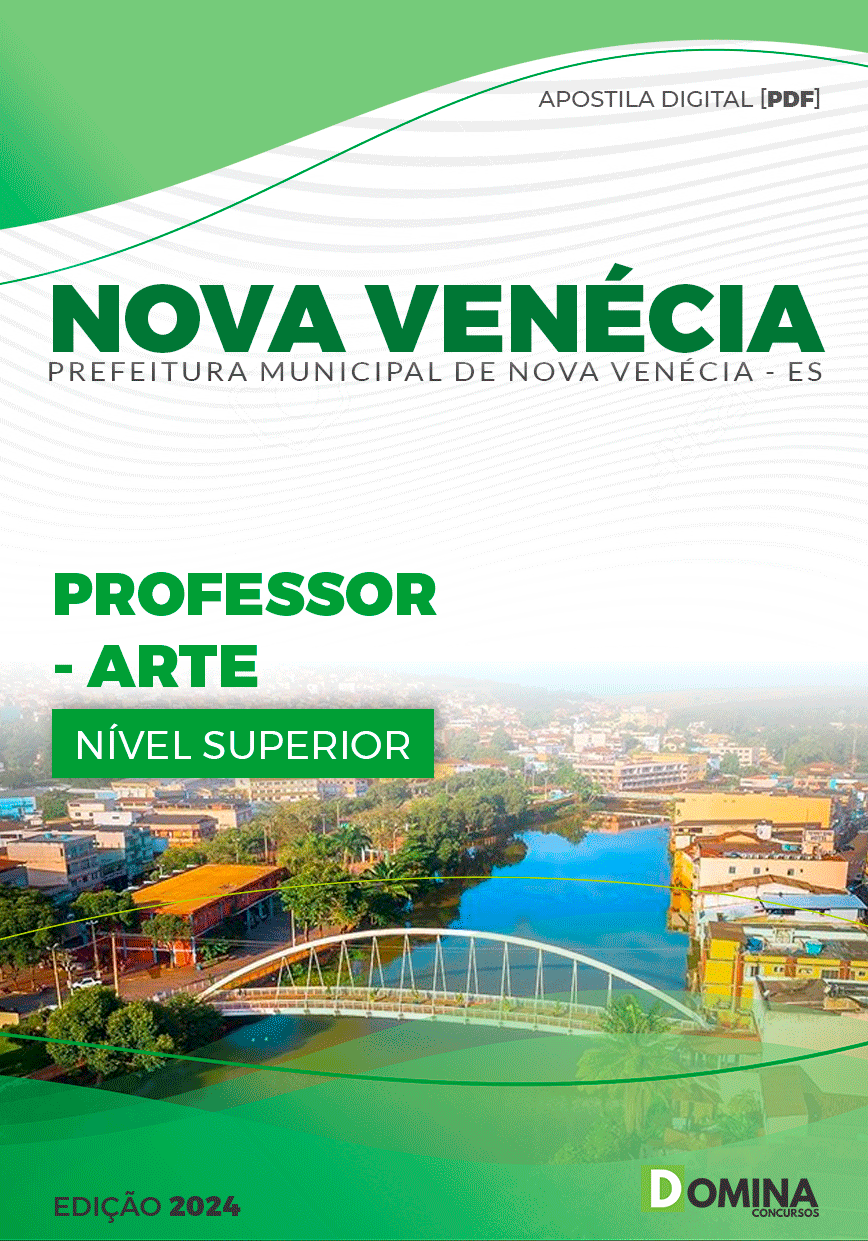 Apostila Pref Nova Venécia ES 2024 Professor de Arte