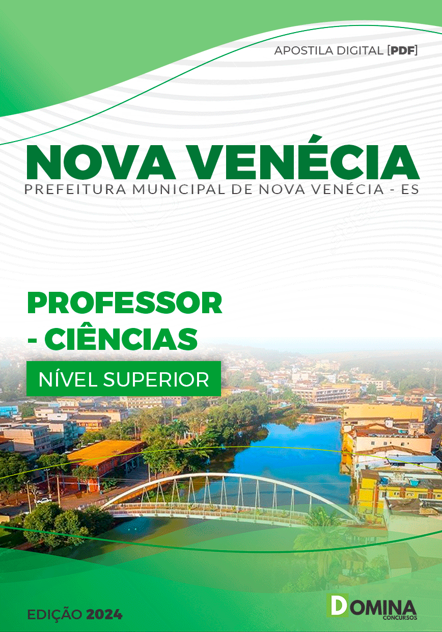 Apostila Pref Nova Venécia ES 2024 Professor de Ciências
