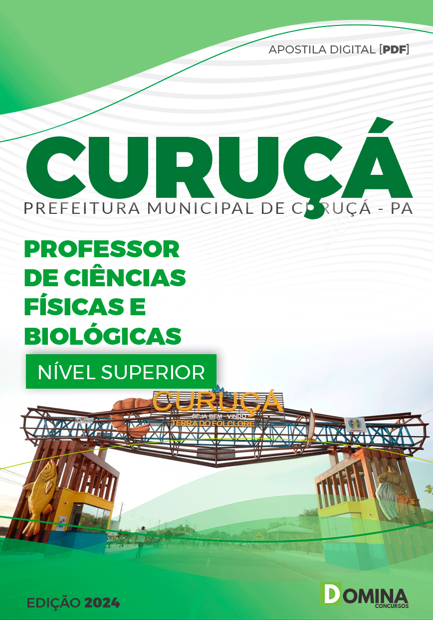 Apostila Pref Curuçá PA 2024 Professor de Ciências