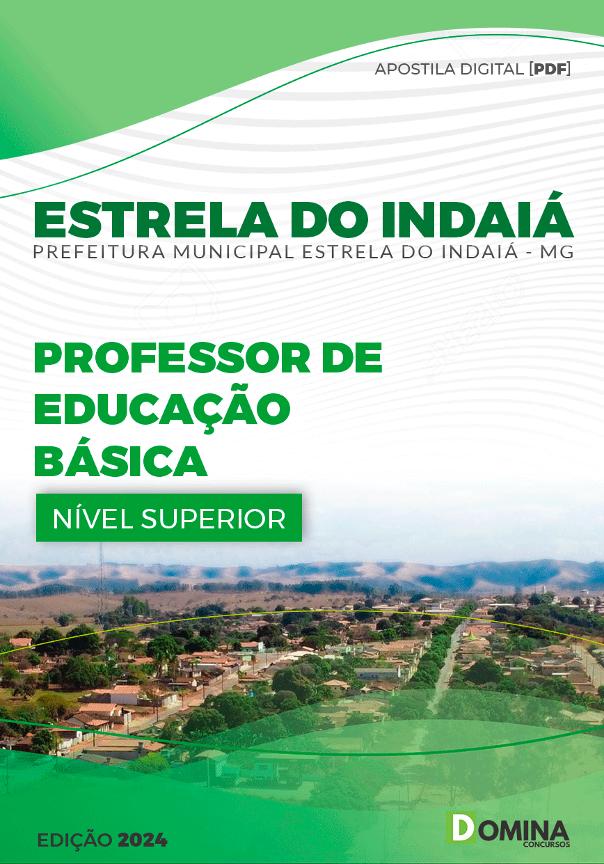 Apostila Pref Estrela do Indaiá MG 2024 Professor Educação Básica