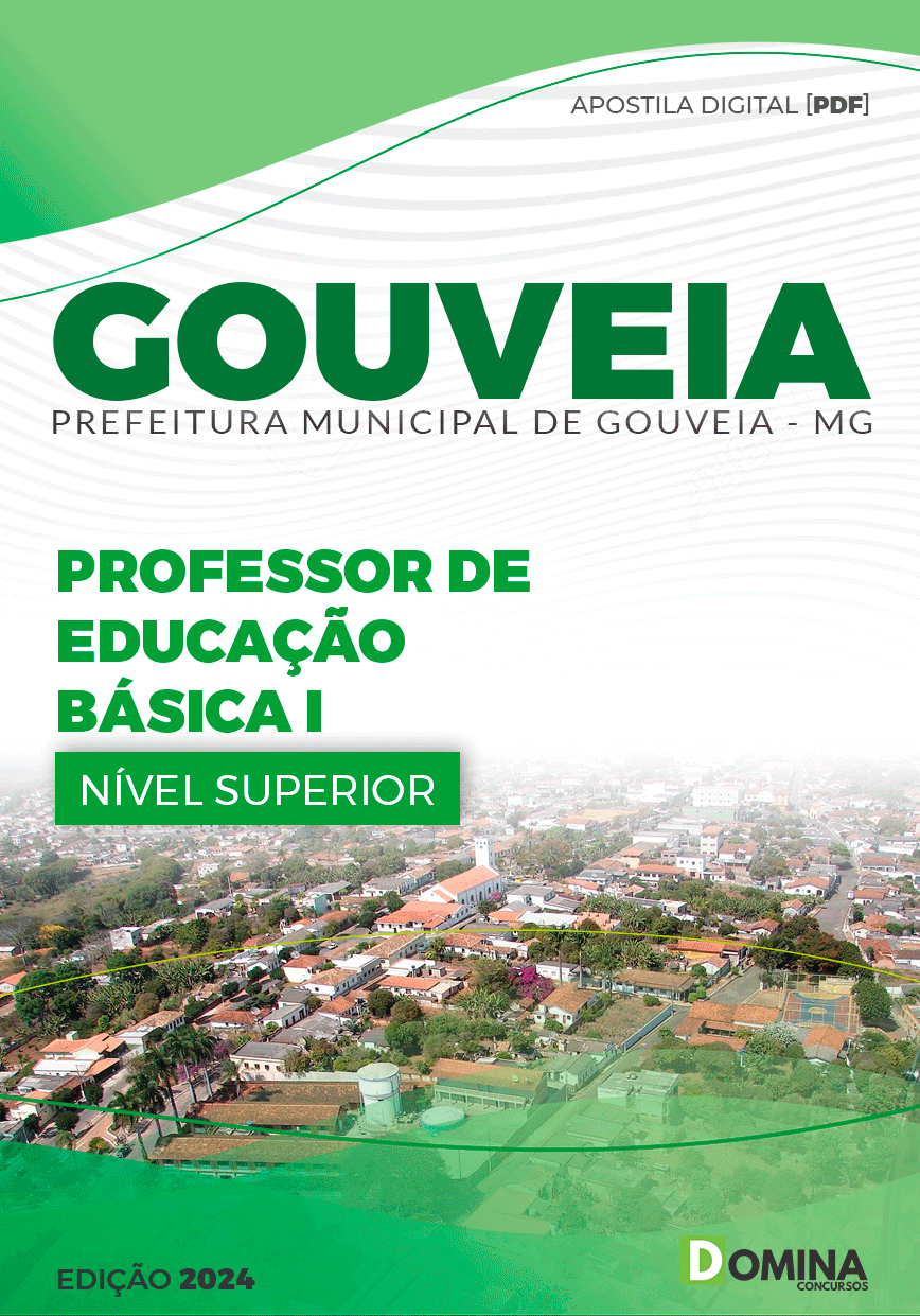 Apostila Pref Gouveia MG 2024 Professor Educação Básica I