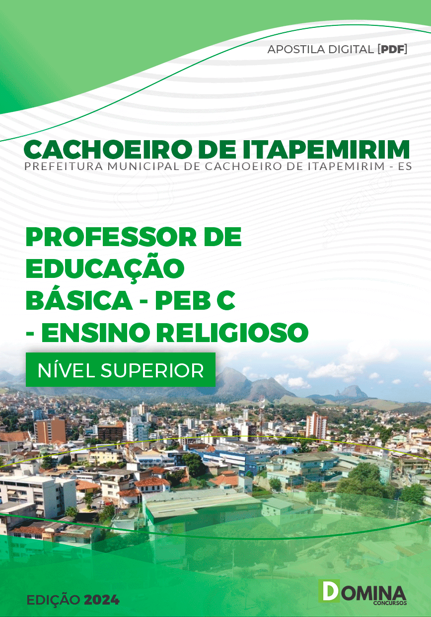 Pref Cachoeiro de Itapemirim ES 2024 Professor Ensino Religioso