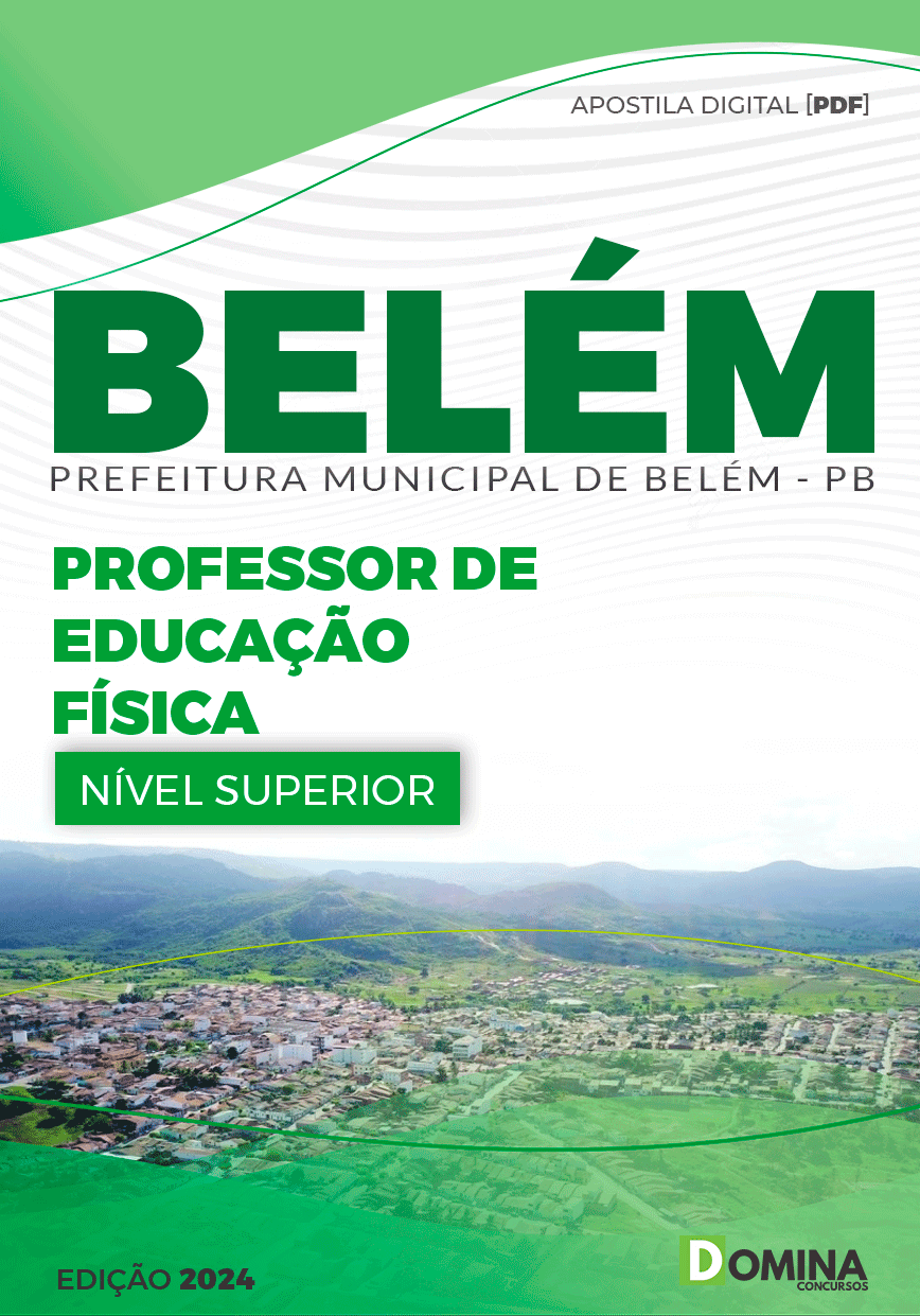 Apostila Pref Belém PB 2024 Professor de Educação Física