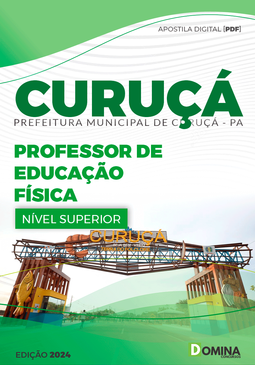 Apostila Pref Curuçá PA 2024 Professor de Educação Física