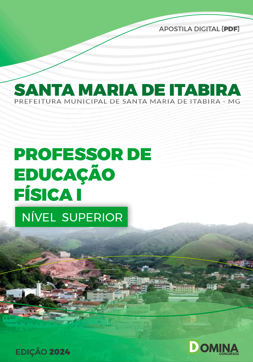 Pref Santa Maria Itabira MG 2024 Professor de Educação Física