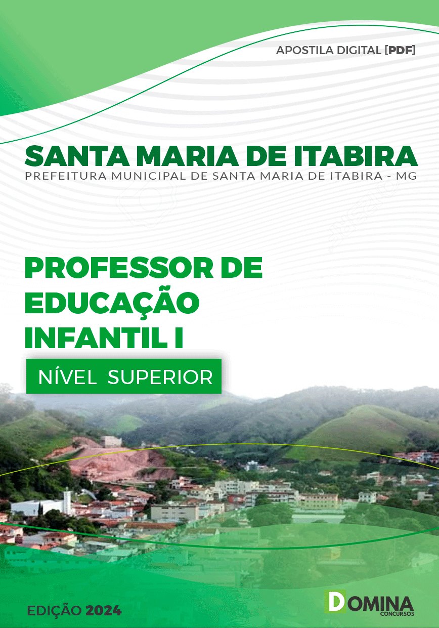 Pref Santa Maria Itabira MG 2024 Professor de Educação Infantil
