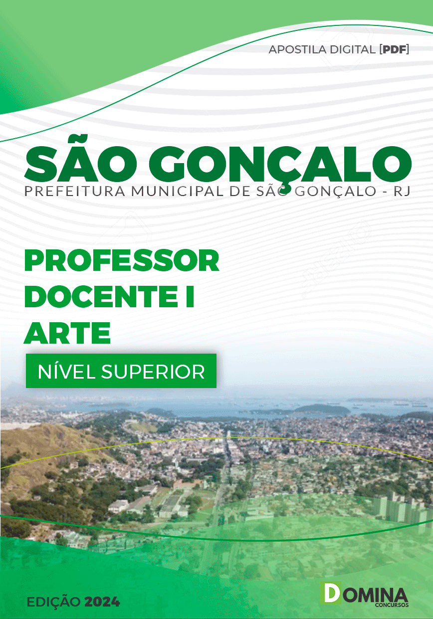 Apostila Pref São Gonçalo RJ 2024 Professor de Arte
