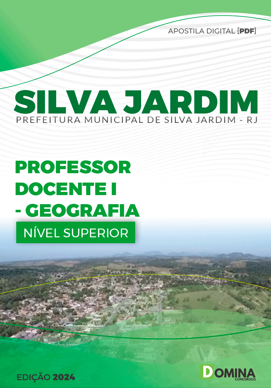Apostila Pref Silva Jardim RJ 2024 Professor Inglês