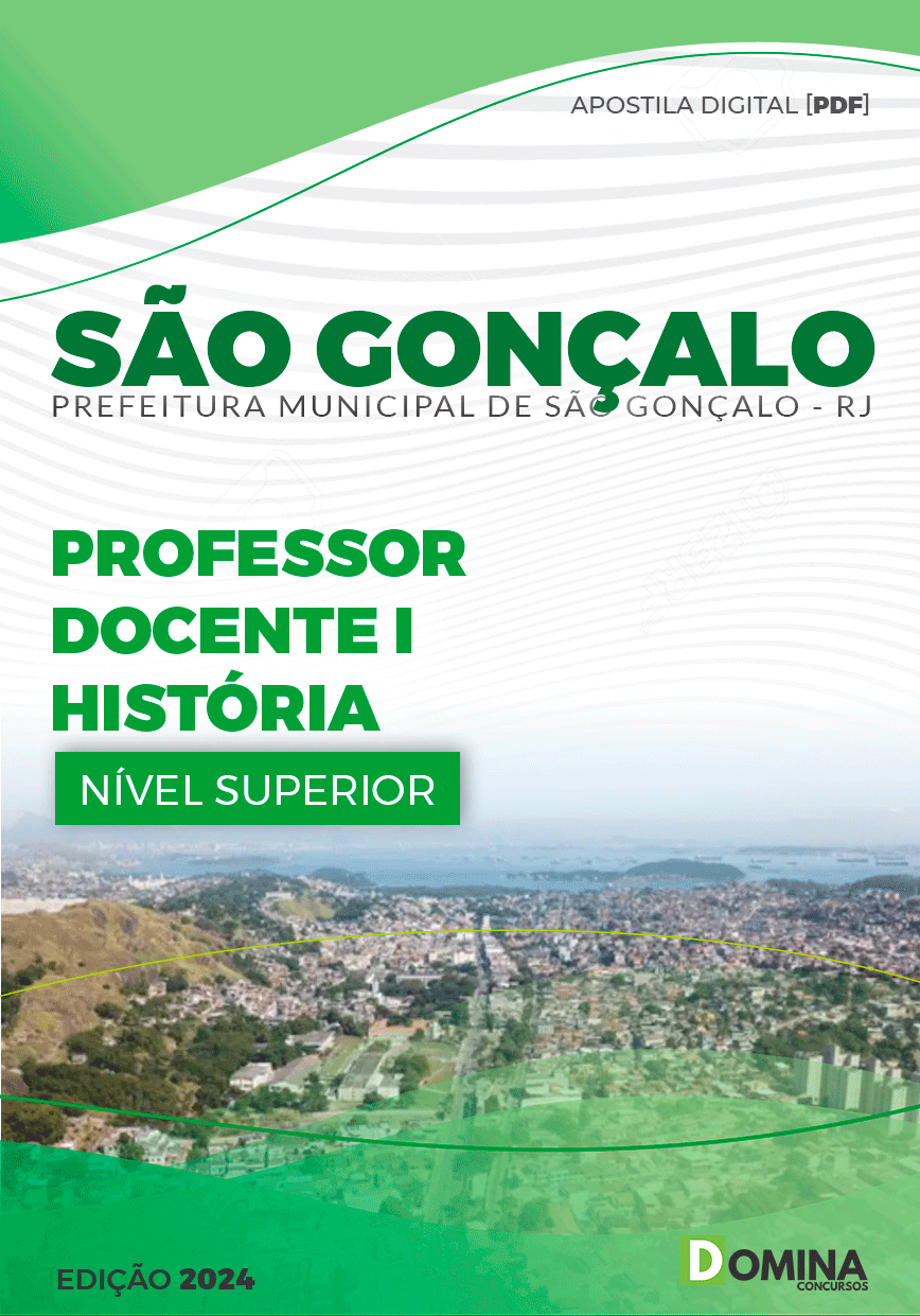 Apostila Pref São Gonçalo RJ 2024 Professor de História