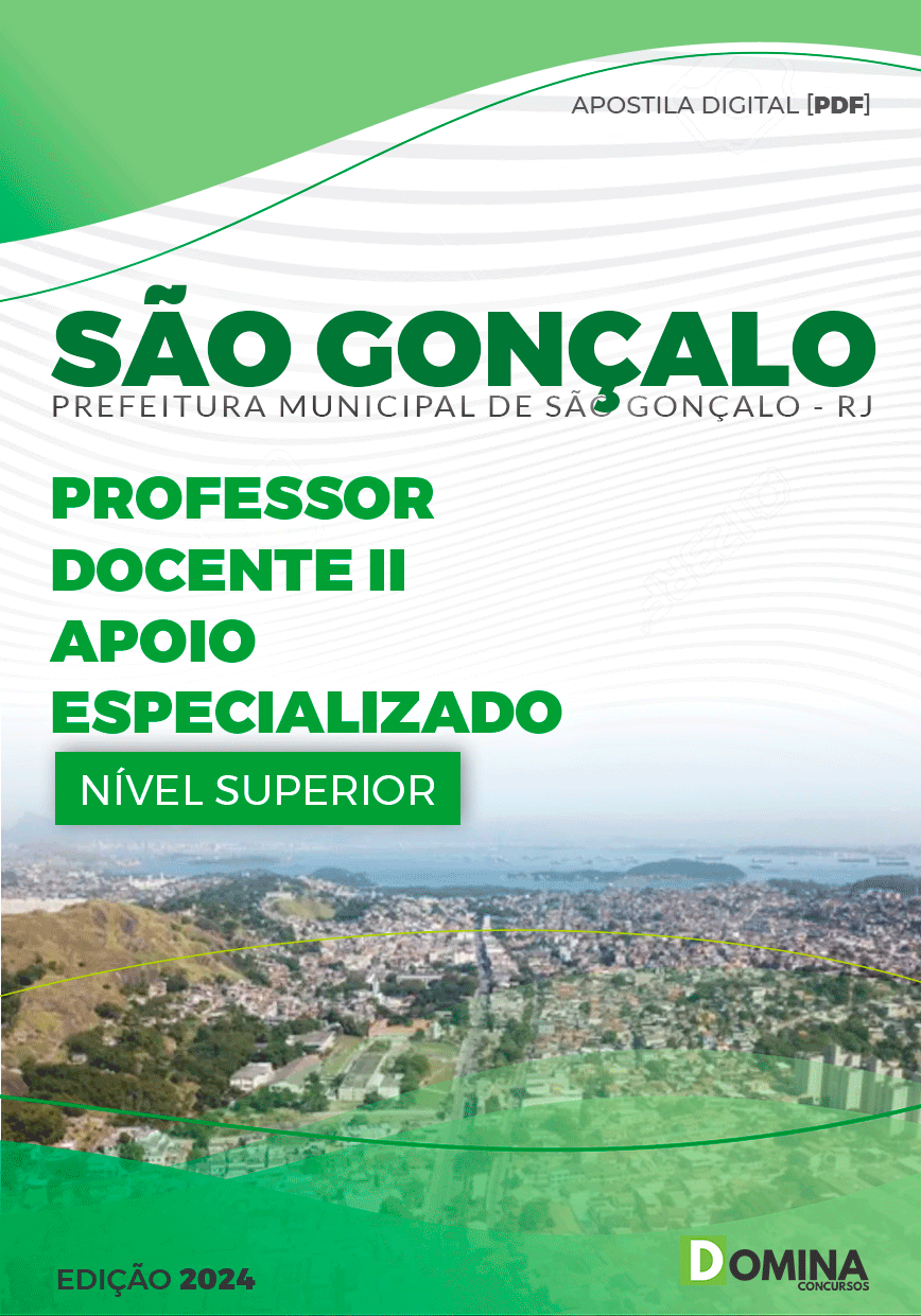 Pref São Gonçalo RJ 2024 Professor de Apoio Especializado