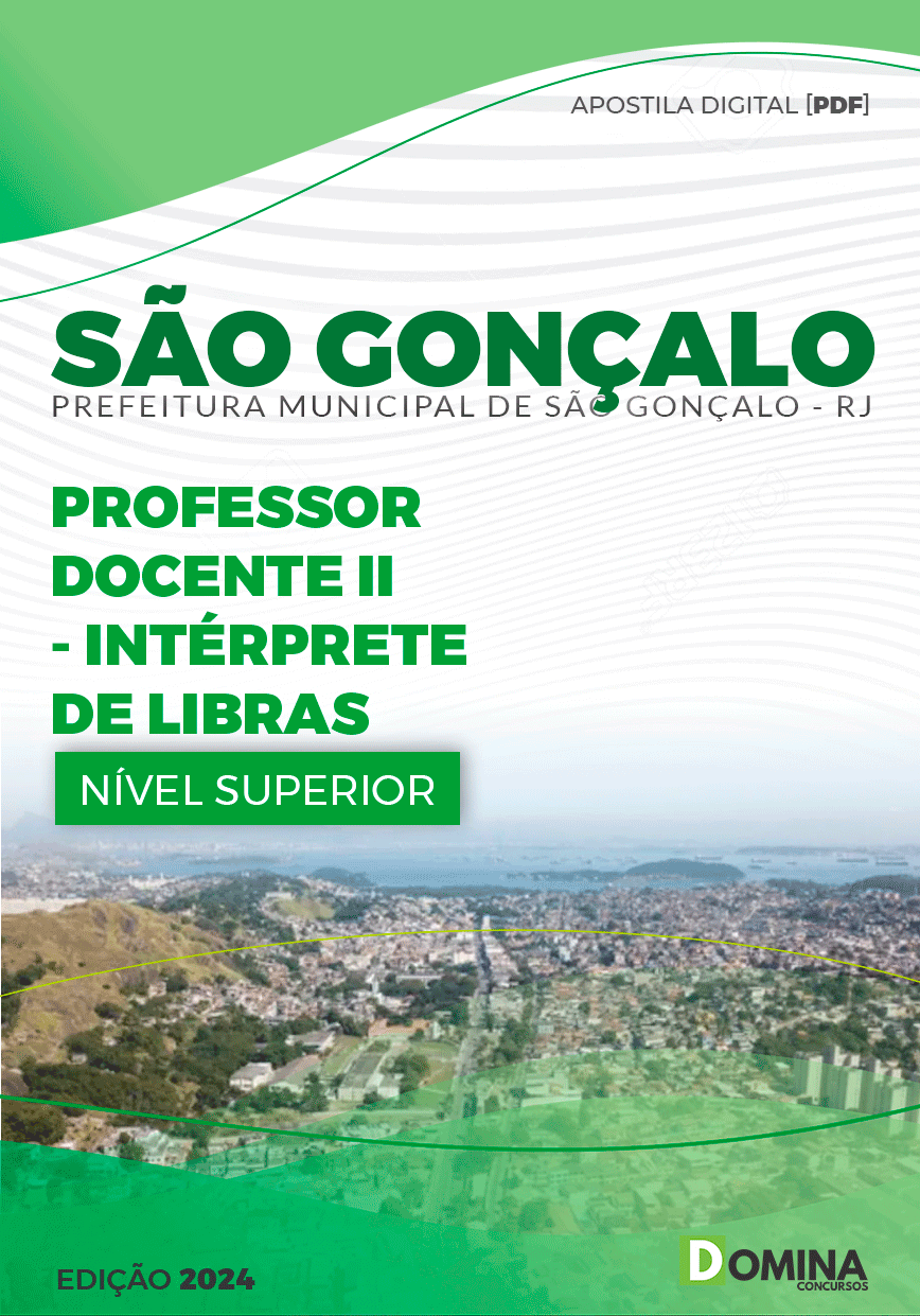 Apostila Pref São Gonçalo RJ 2024 Professor de LIBRAS