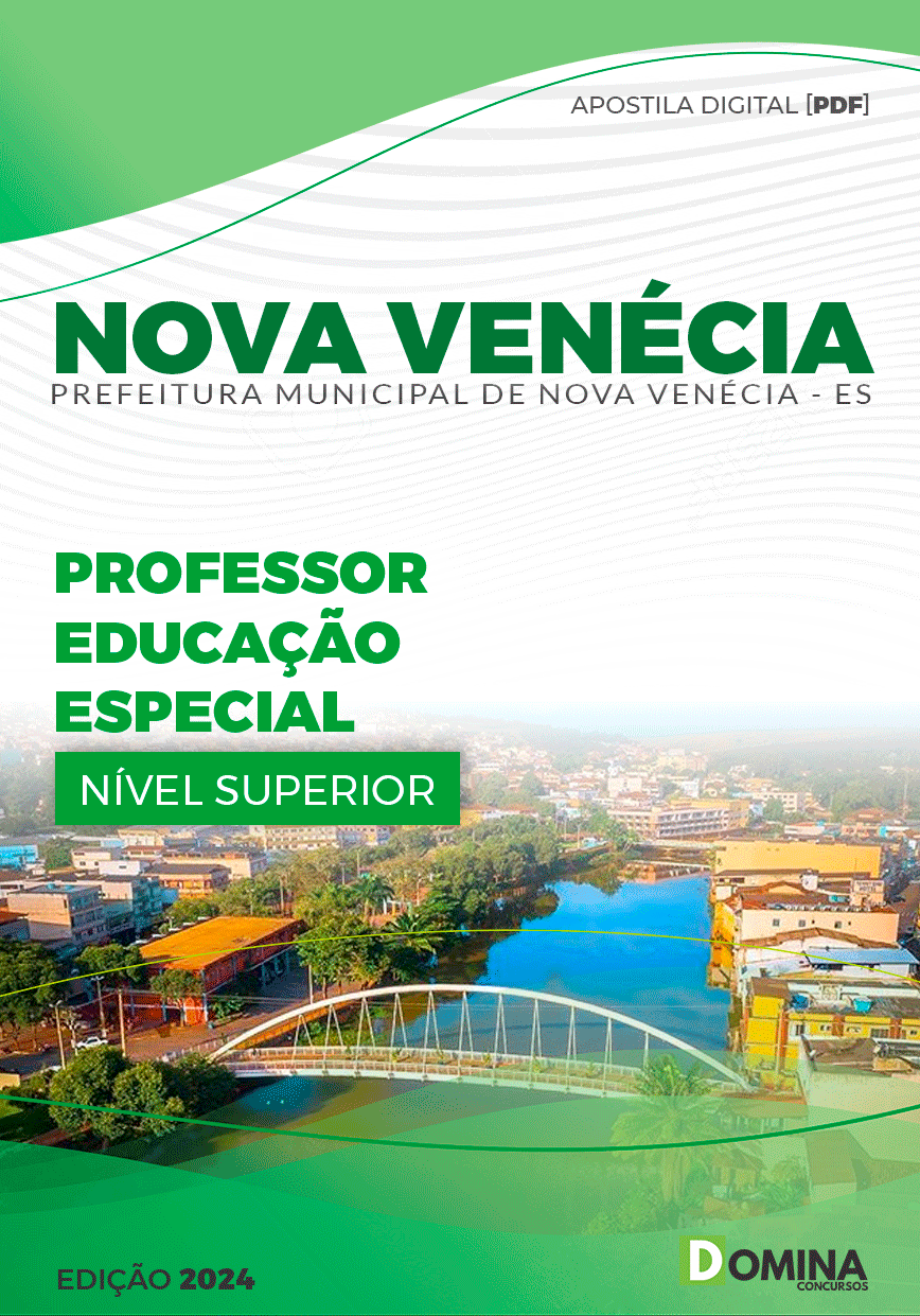 Apostila Pref Nova Venécia ES 2024 Professor Educação Especial
