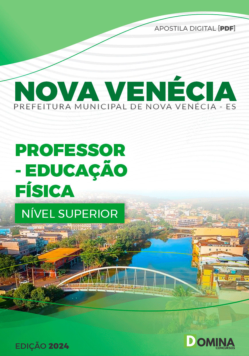 Apostila Pref Nova Venécia ES 2024 Professor de Educação Física