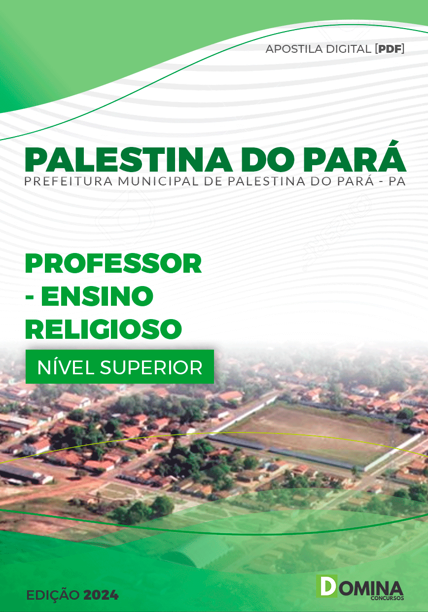 Apostila Pref Palestina PA 224 Professor Ensino Religioso