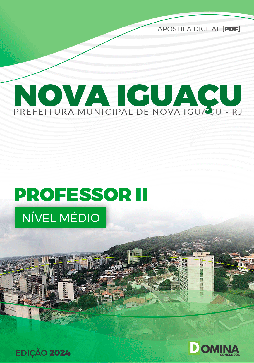 Apostila Pref Nova Iguaçu RJ 2024 Professor II AEE