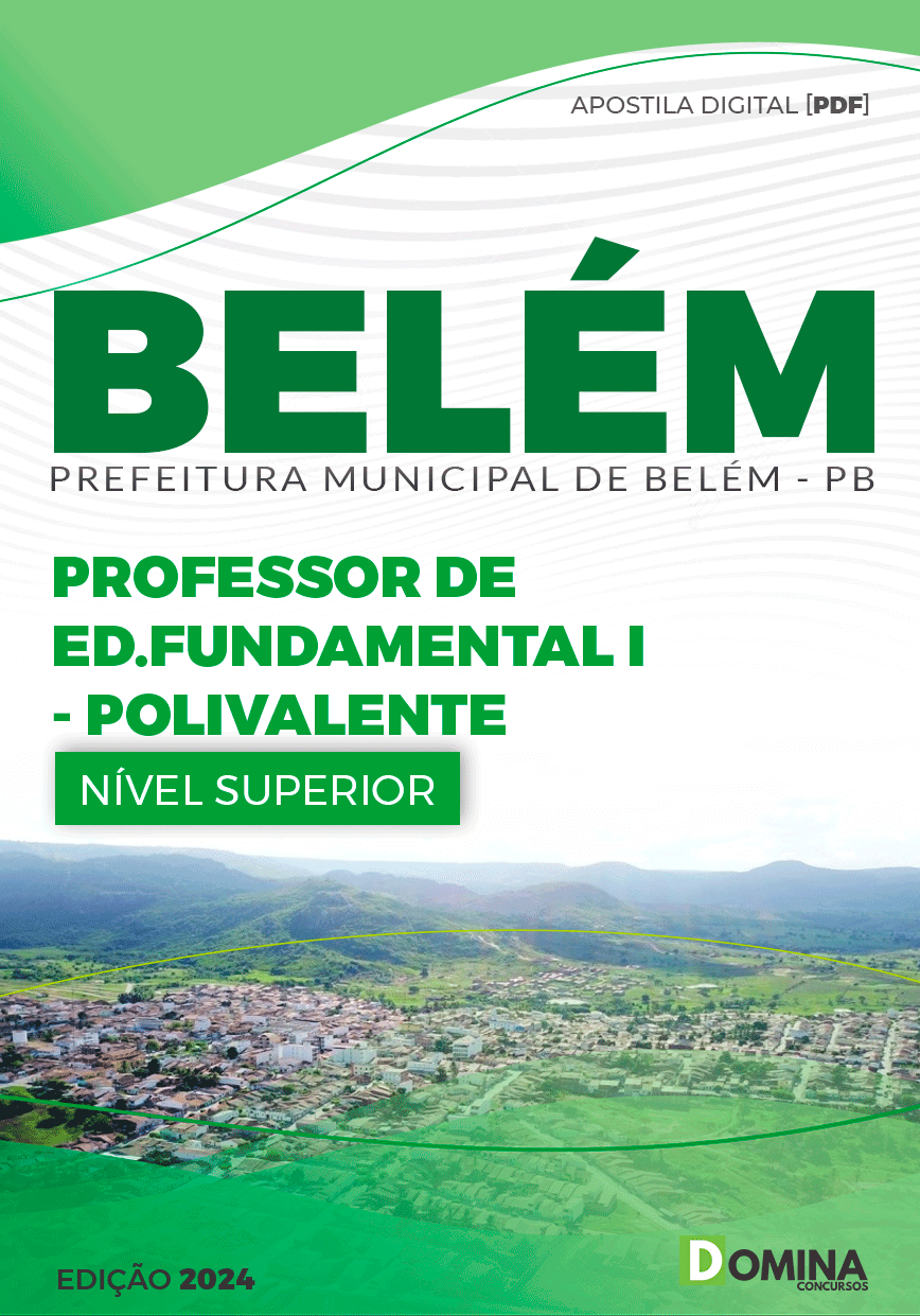 Pref Belém PB 2024 Professor de Fundamental Polivalente