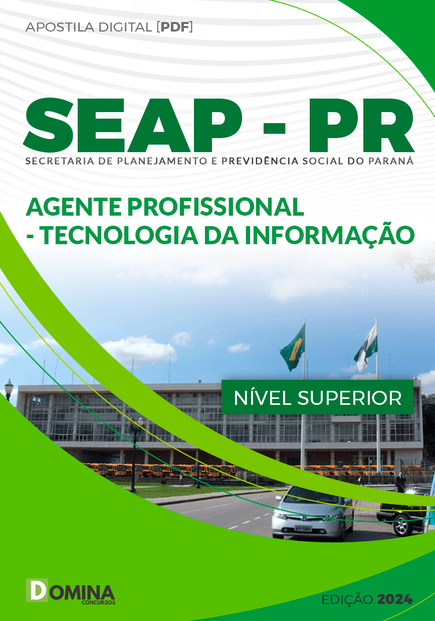 Apostila Concurso SEAP PR 2024 Profissional Tecnologia Informação