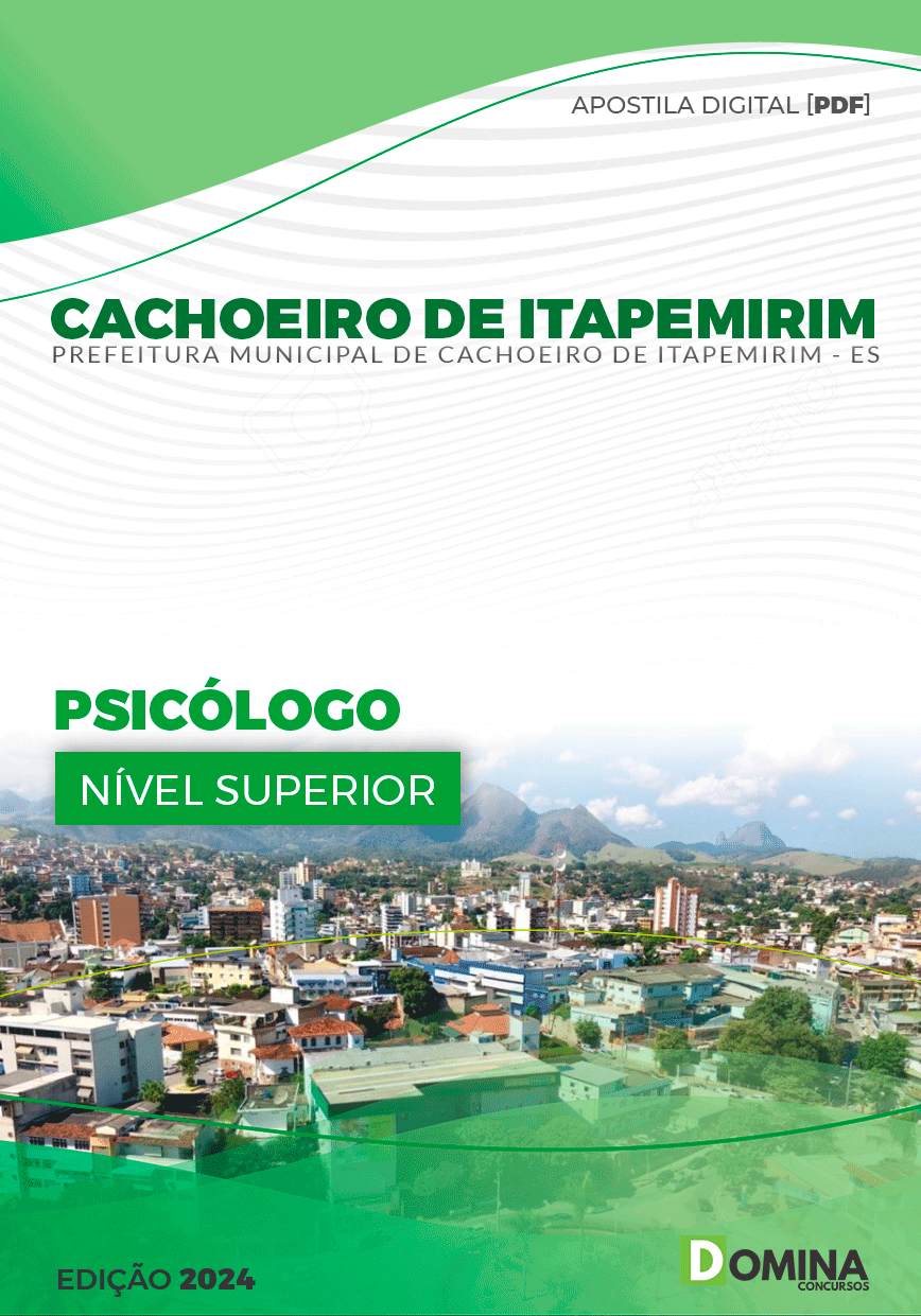 Pref Cachoeiro de Itapemirim ES 2024 Psicólogo