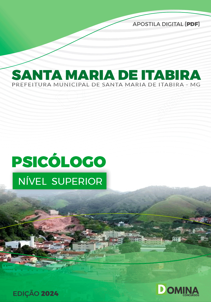 Apostila Pref Santa Maria Itabira MG 2024 Psicólogo