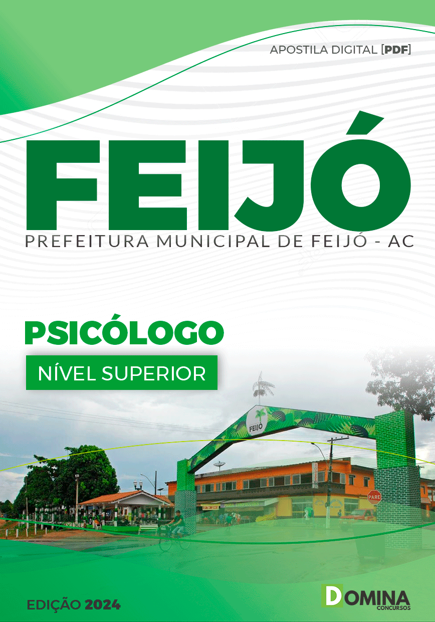 Apostila Pref Feijó AC 2024 Psicólogo