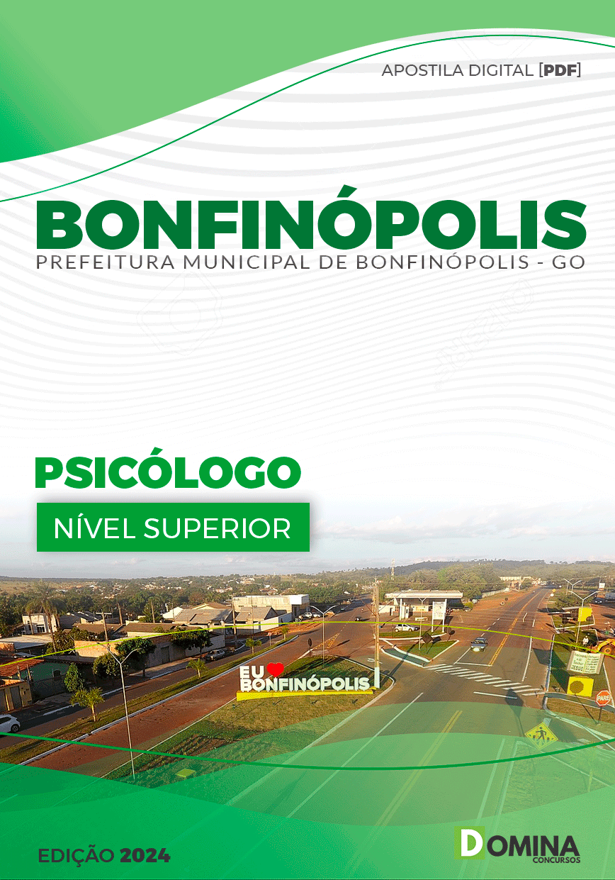 Apostila Pref Bonfinópolis GO 2024 Psicólogo
