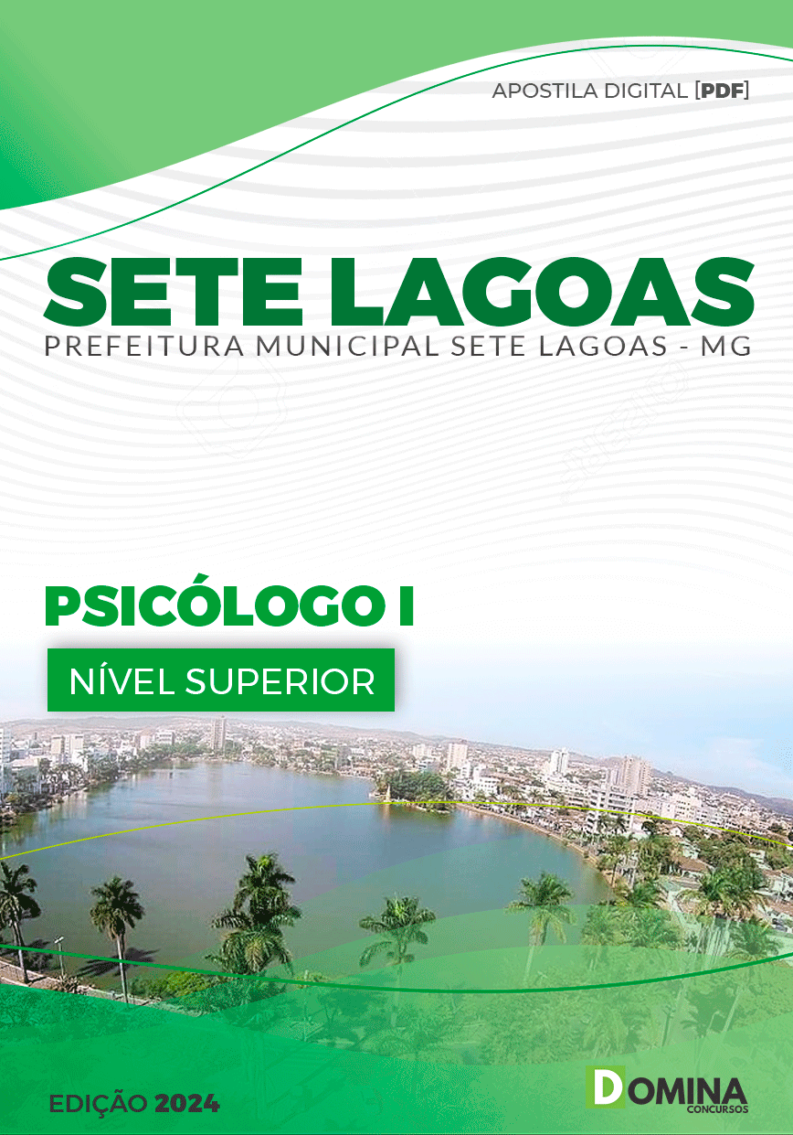 Apostila Pref Sete Lagoas MG 2024 Psicólogo I