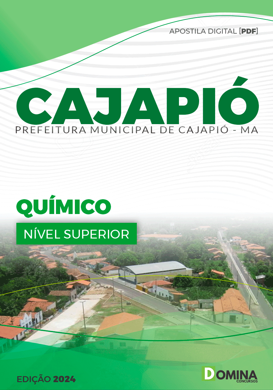 Apostila Pref Cajapió MA 2024 Químico