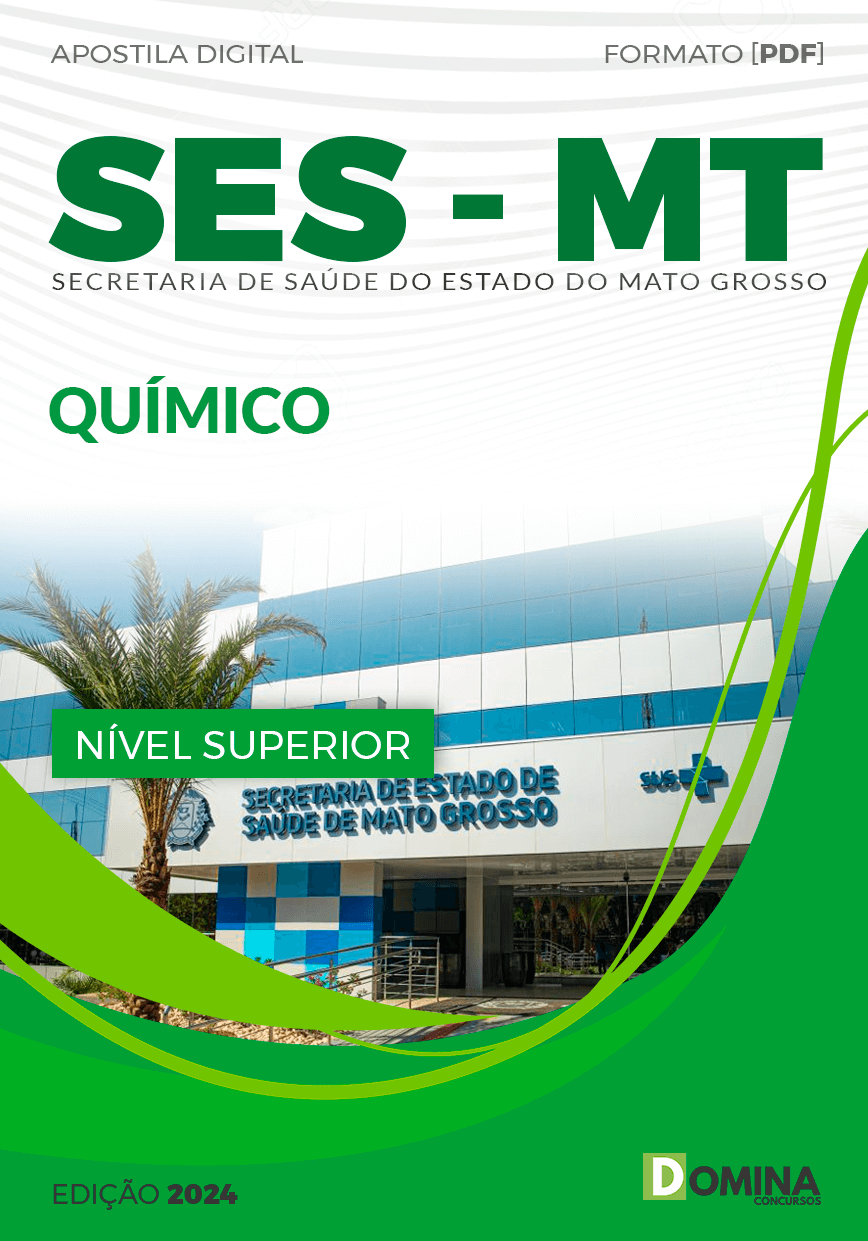 Apostila Concurso SES MT 2024 Químico