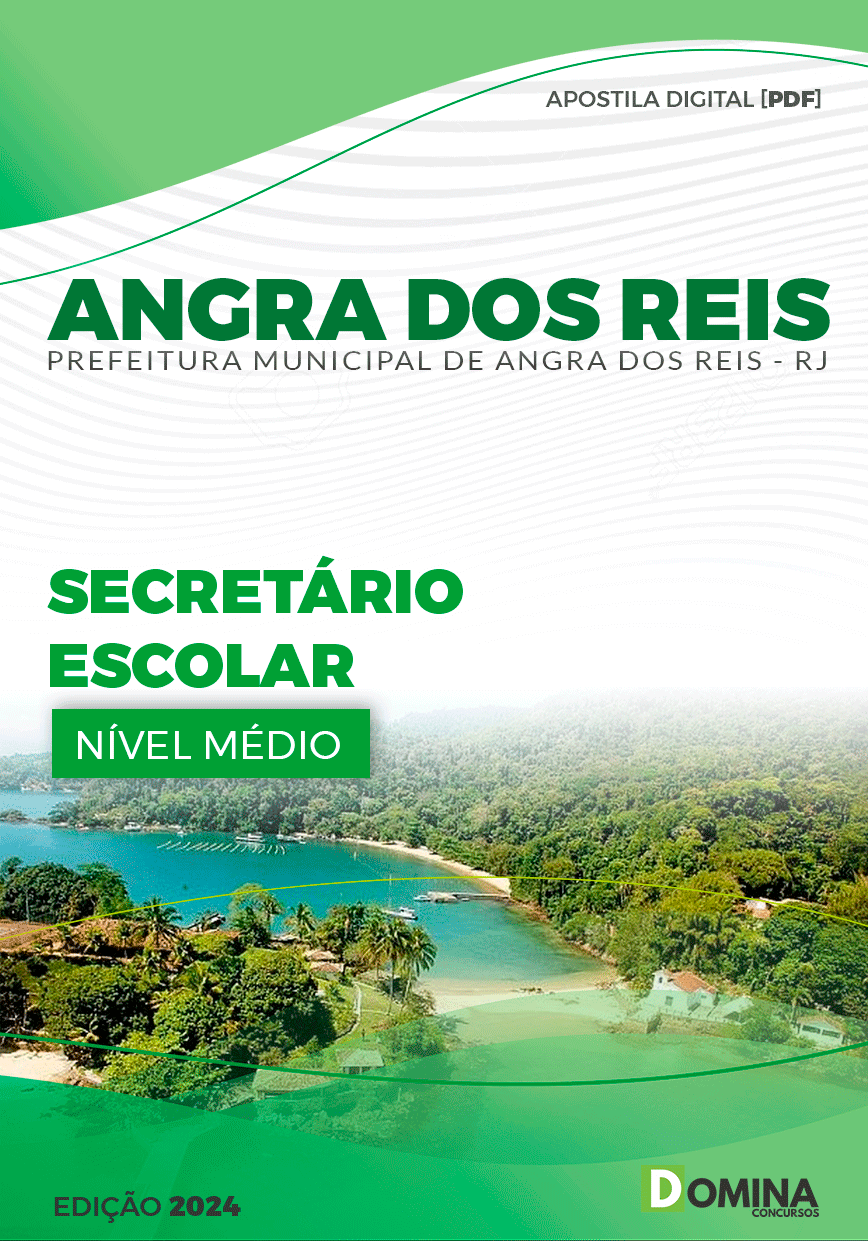 Apostila Pref Angra dos Reis RJ 20024 Secretário Escolar