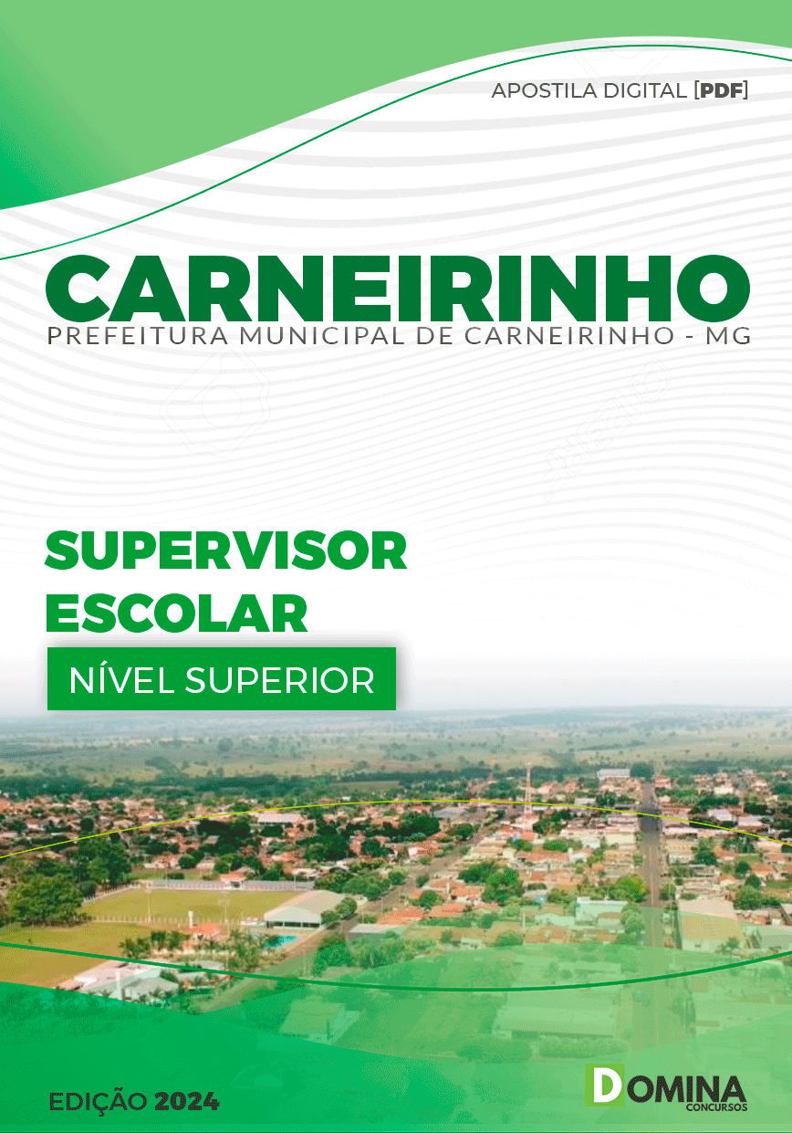 Apostila Pref Carneirinho MG 2024 Supervisor Escolar