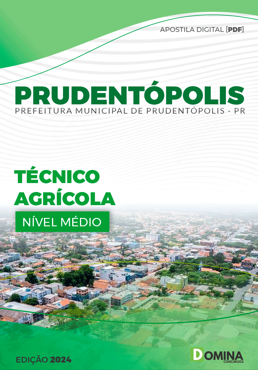 Apostila Pref Prudentópolis PR 2024 Técnico Agrícola