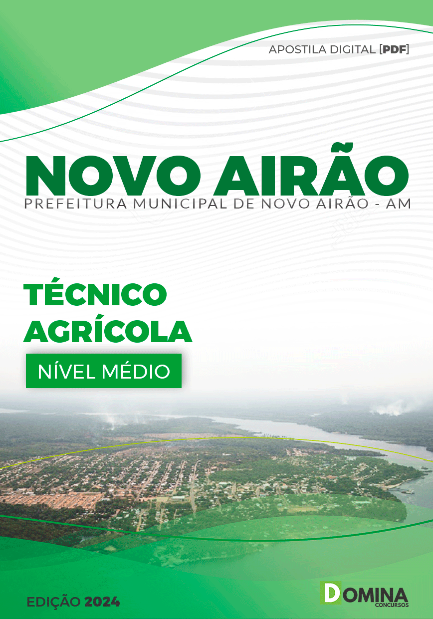 Apostila Pref Novo Airão AM 2024 Técnico Agrícola