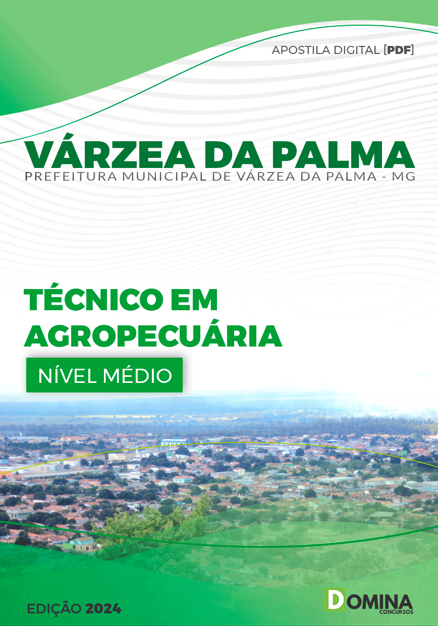 Pref Várzea da Palma MG 2024 Técnico em Agropecuária