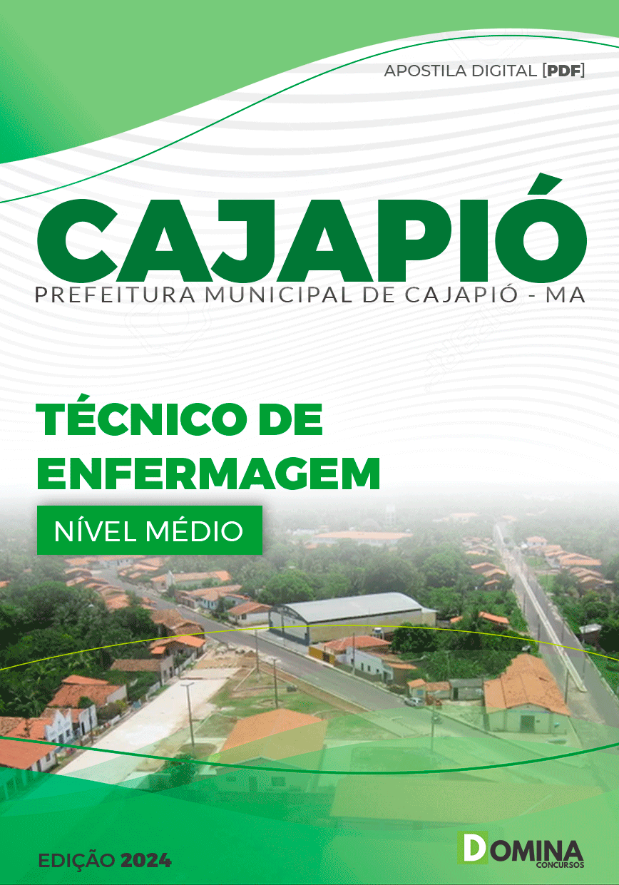 Apostila Pref Cajapió MA 2024 Técnico Enfermagem