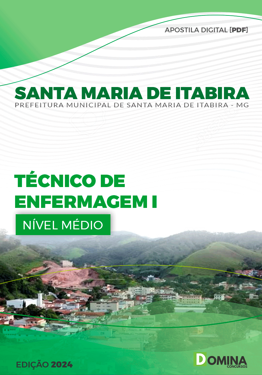 Apostila Pref Santa Maria Itabira MG 2024 Técnico de Enfermagem