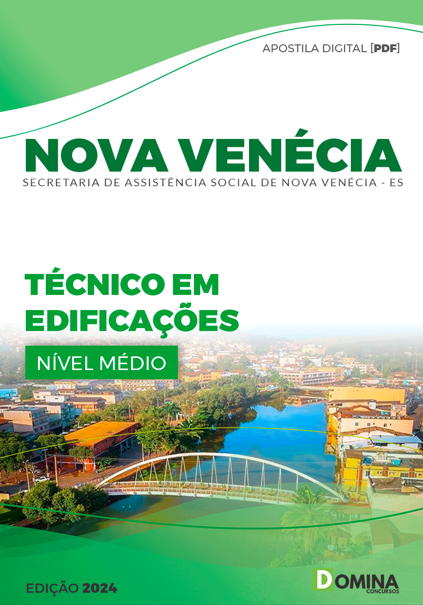 Apostila SAS Nova Venécia ES 2024 Técnico em Edificações